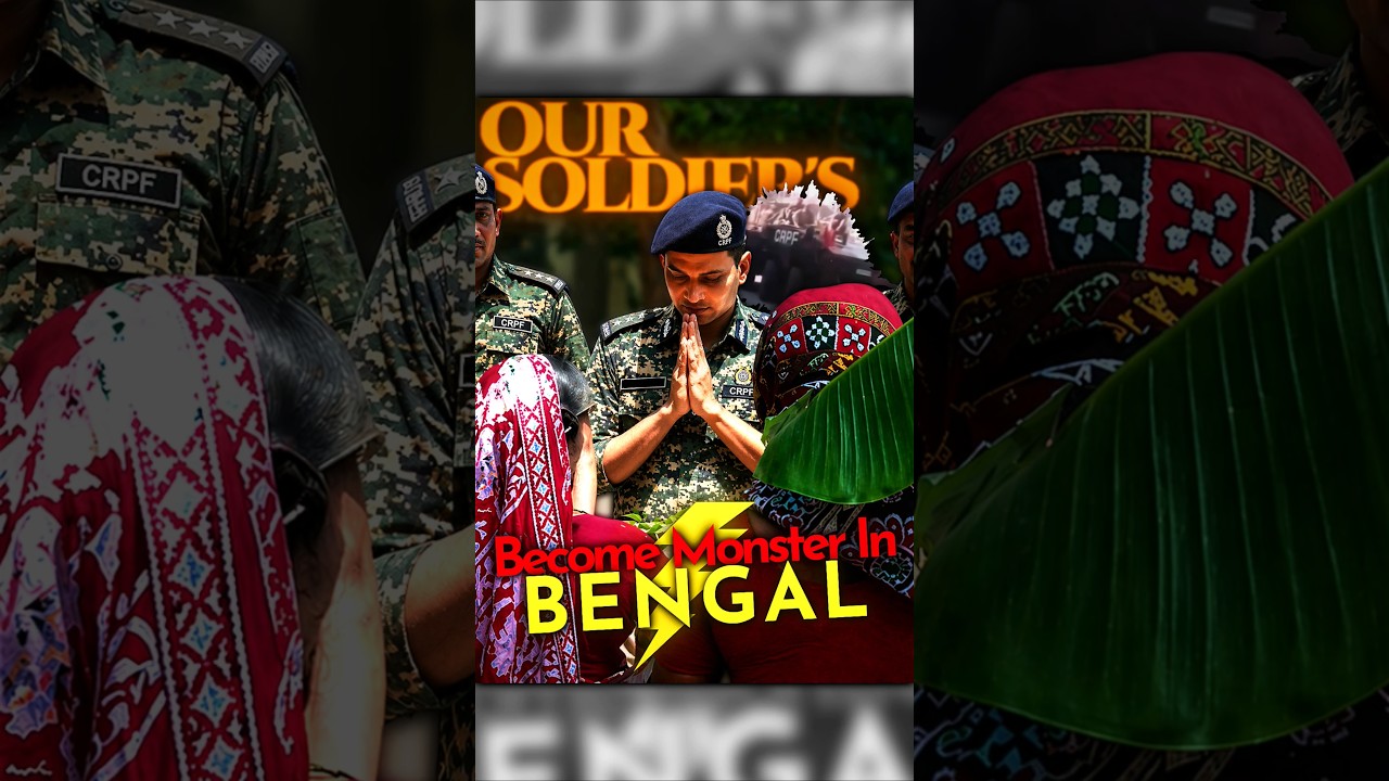 Our Soldier's Became Monster In WB 🇮🇳💀 || CRPF In Action Mode || SUMIT EDITIONAL || #shorts #crpf