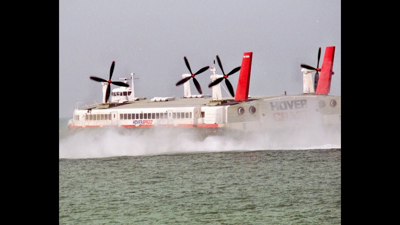 Aéroglisseur Hovercraft SRN4