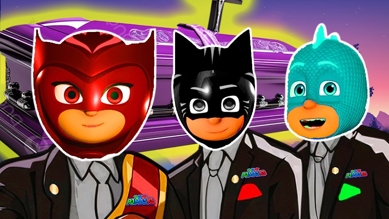 PJ Masks Coffin Dance Cat Boy vs Gekko Song Cover Meme #15