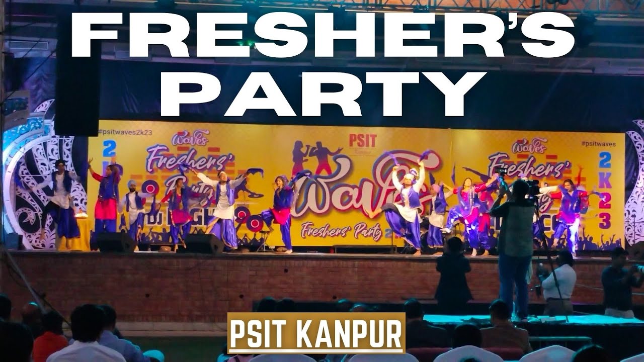 Freshers party || PSIT KANPUR || @AnubhavTiwari02