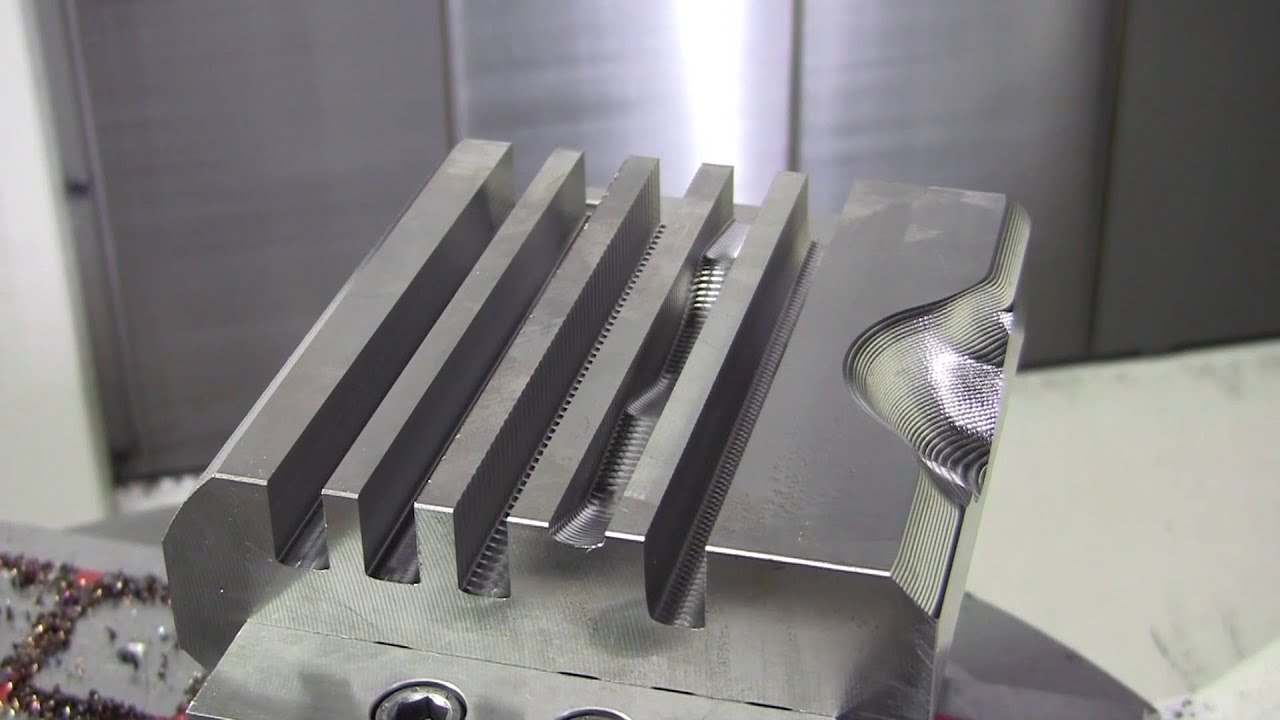 Frézování s nástroji Multi-Cut na stroji Okuma MU6300V