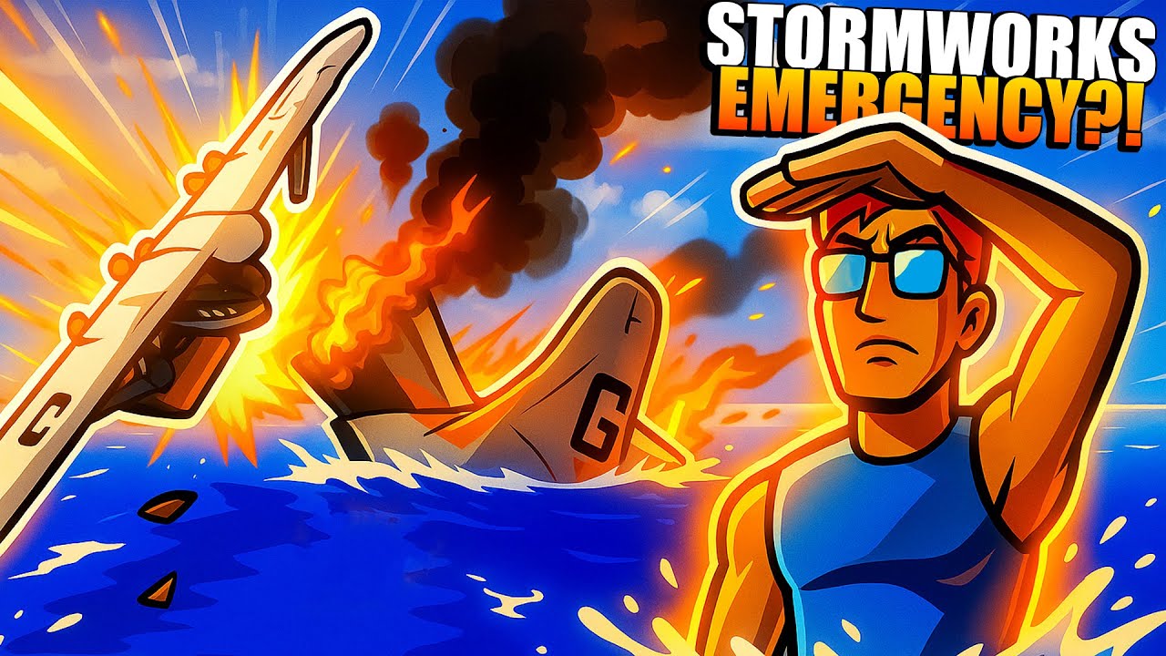 Our Plane Had to Make an EMERGENCY Landing? - Stormworks
