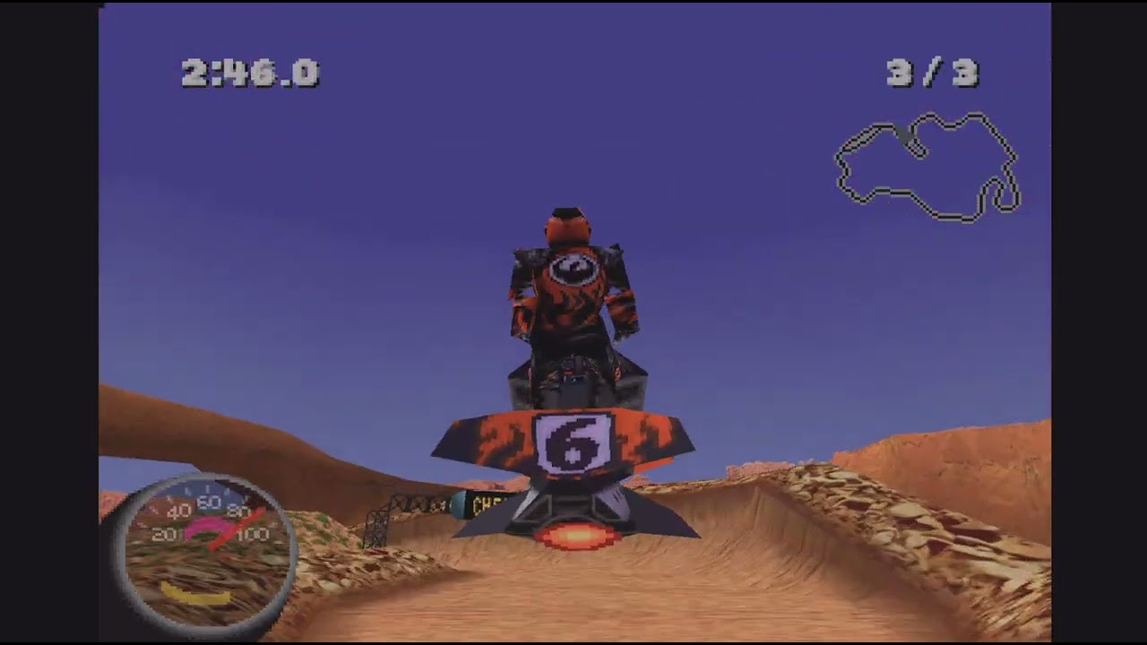 Jet Moto 2: Very first gameplay (Practice)