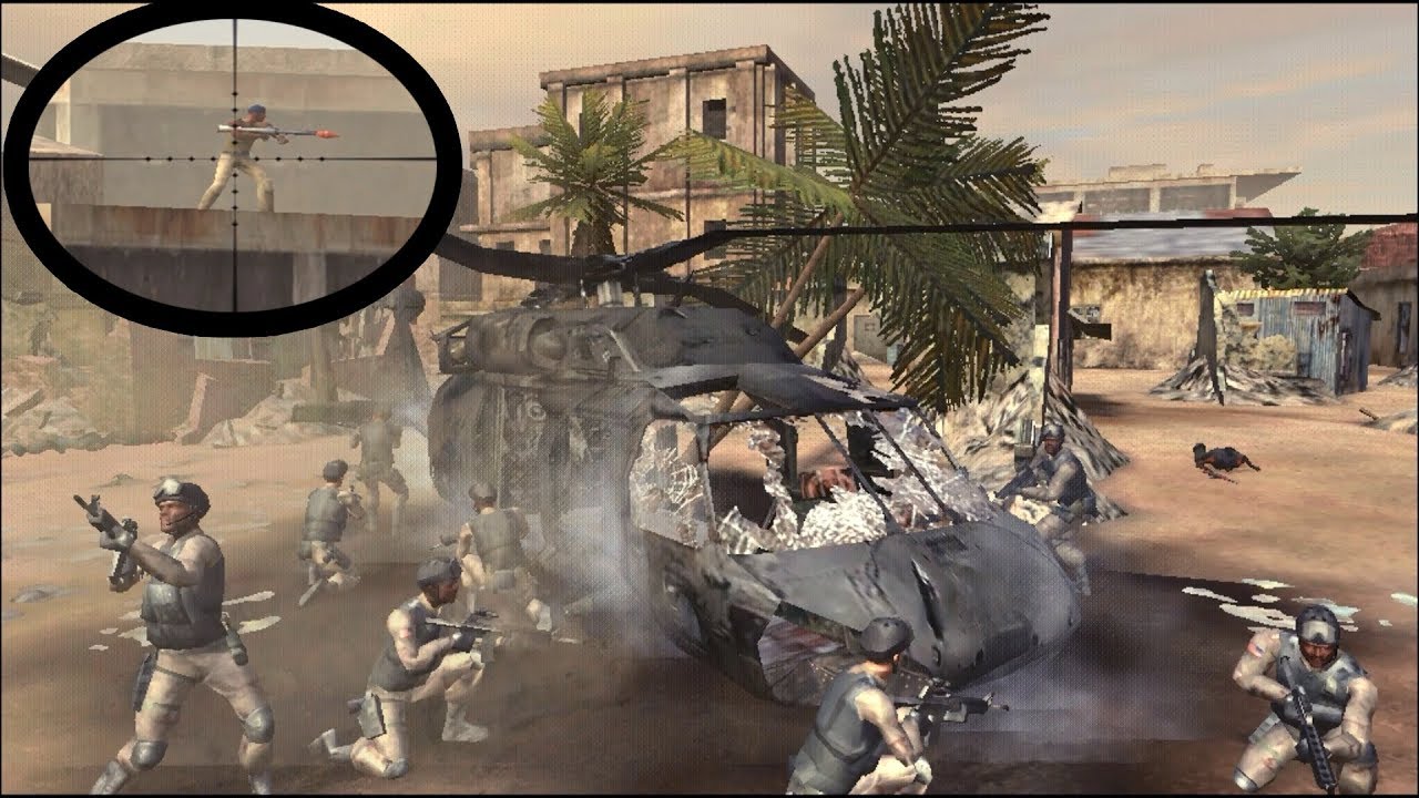 Delta Force: Black Hawk Down, Mission 12, (Lost Convoy) Gameplay  HD computer games, pc games