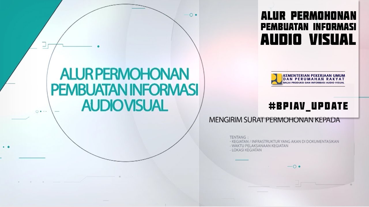 #BPIAV_Update  :  Alur Permohonan Pembuatan Informasi Audio Visual