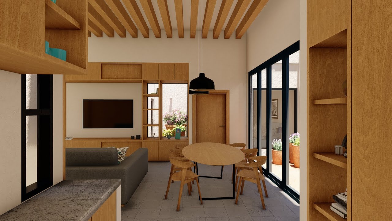 CASA perfecta para ADULTOS MAYORES 16X12 | ECONÓMICA con ESTILO RÚSTICO
