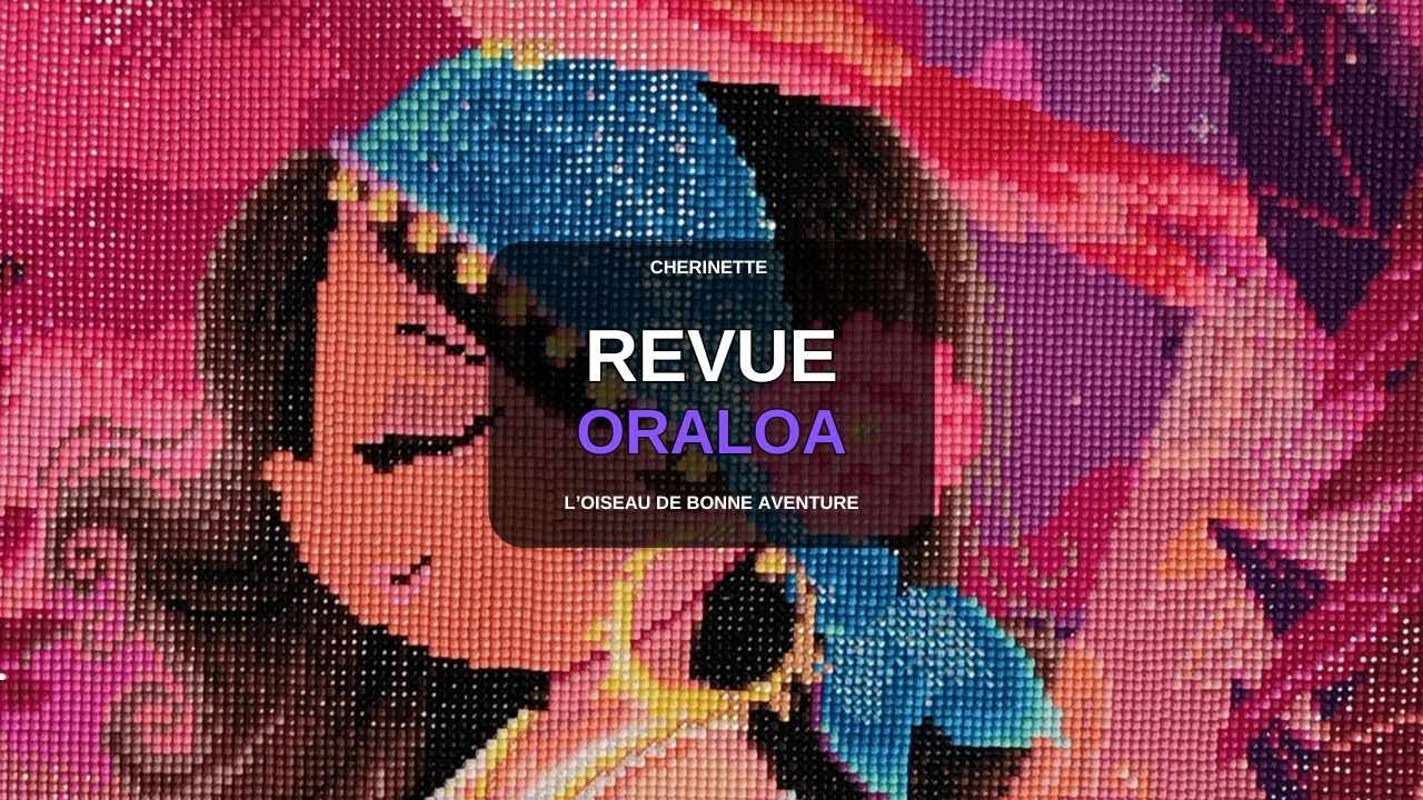 REVUE/ Ma première toile @oraloa est finie! #oraloa #diamondpainting #review