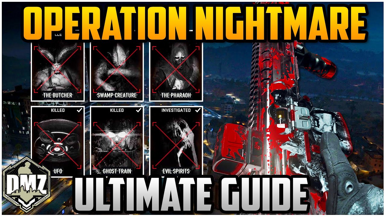 Operation Nightmare Haunting Event Guide For Warzone DMZ Season 6 (DMZ Tips & Tricks)