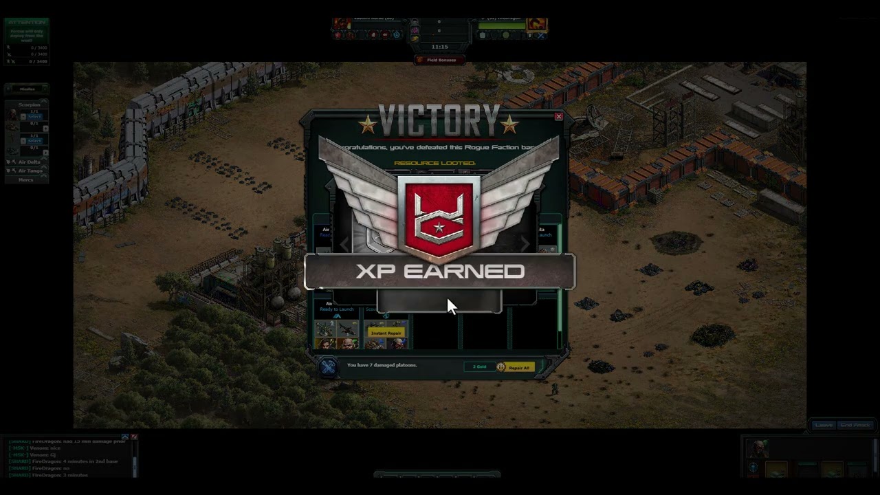 War Commander _ 2025, August - Strike Ops - FireDragon style