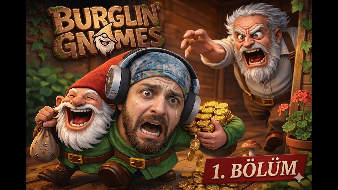 SİNSİ CÜCELER! 🍄 | BURGLİN GNOMES  1.BÖLÜM