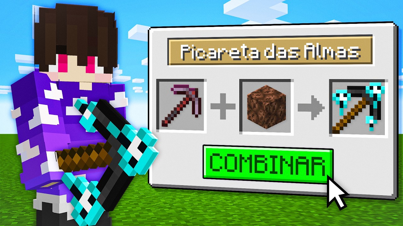 posso COMBINAR os ITENS de TODOS OS BIOMAS