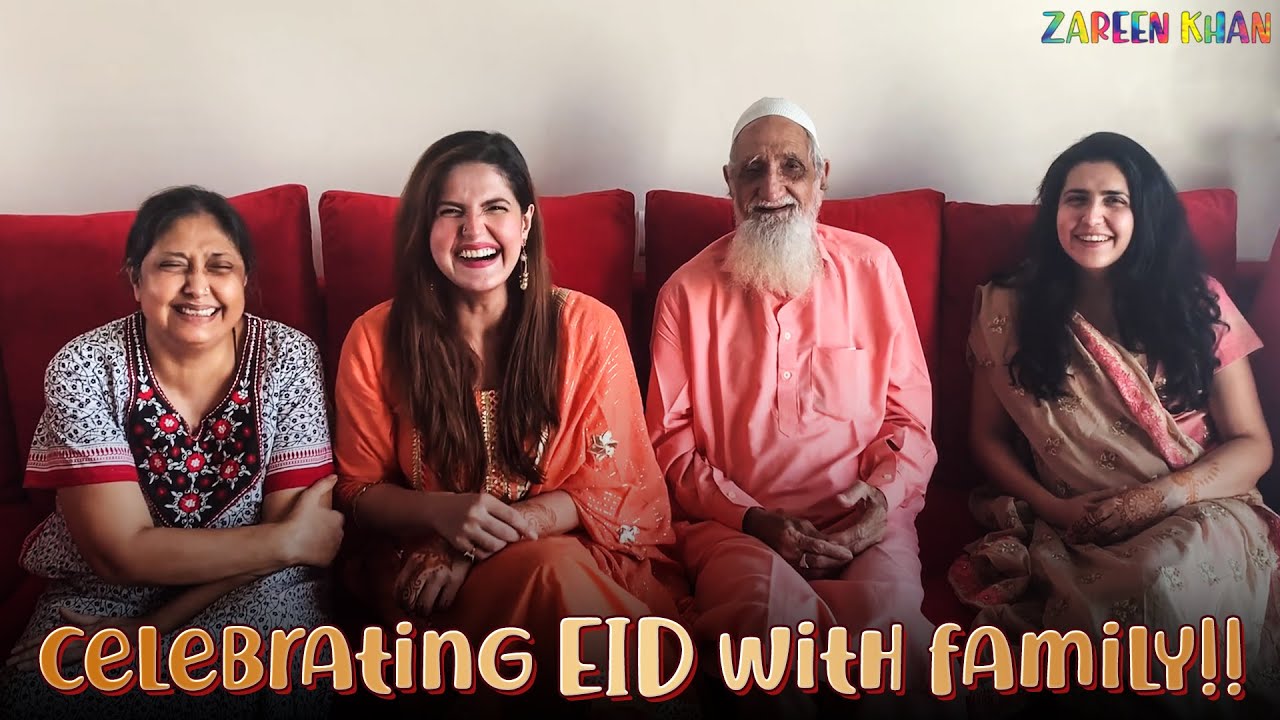 EID Mubarak 2020 | Celebration with my family | Lockdown wali EID | Happy Hippie | Zareen Khan