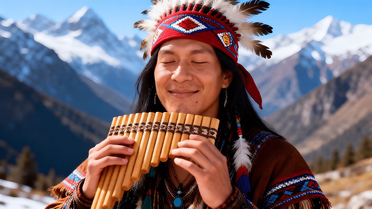 ANDEAN PAN FLUTE 🌿 Spiritual Music for Meditation Stres & Inner Peace Inspired by Leo Rojas & Zamfir