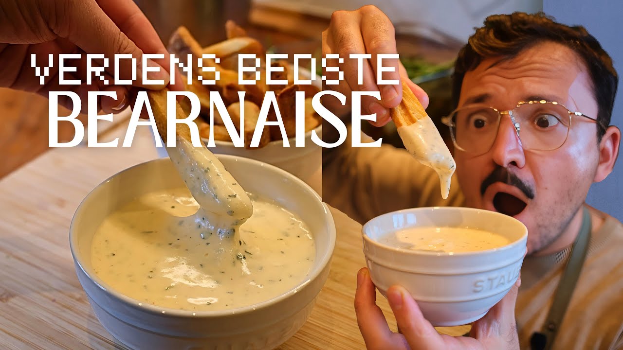 annonce Afslører den Legendariske Opskrift på VERDENS BEDSTE BEARNAISE! 🥇😱
