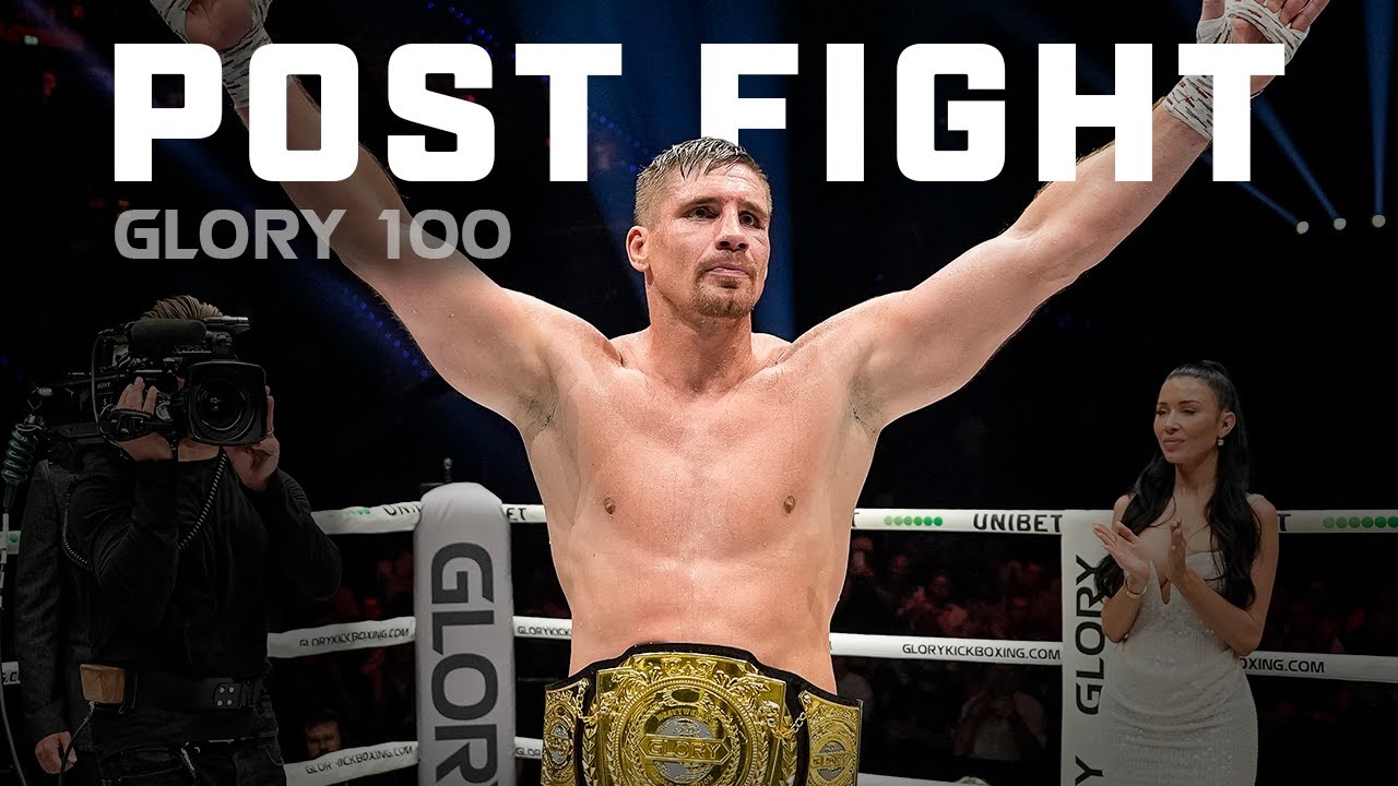 GLORY 100: Rico Verhoeven Post-Fight Interview