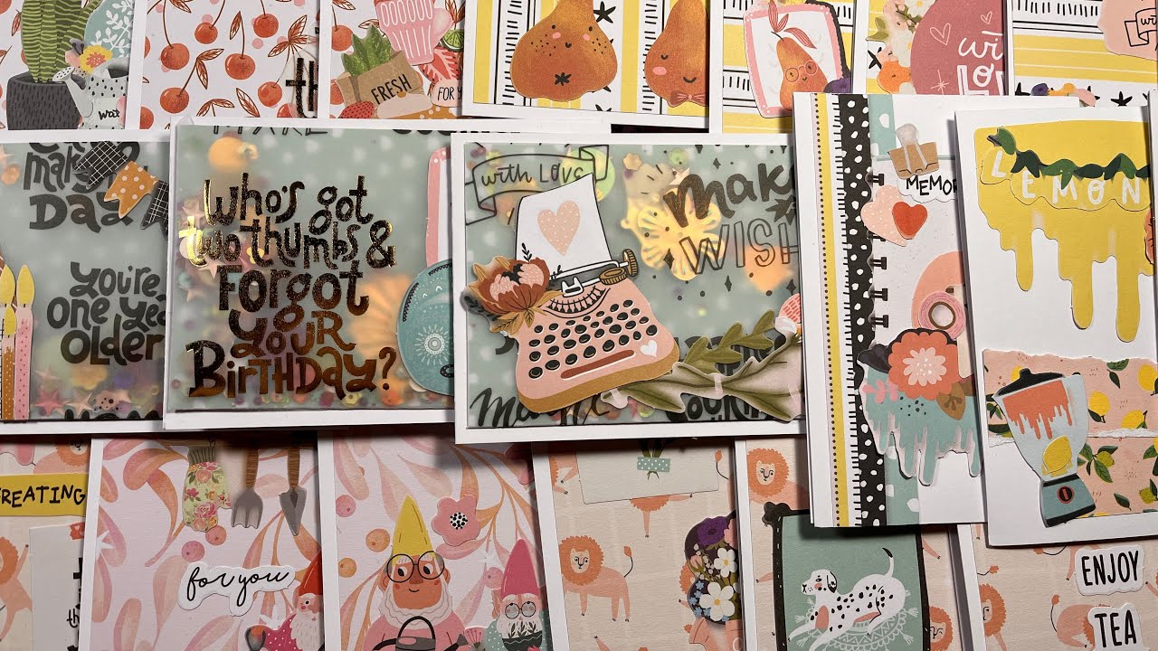 How many cards can I Create Using An A4 Luxe Paper block