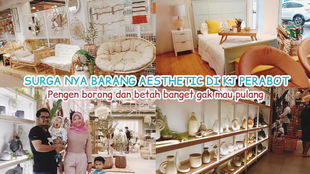 JALAN JALAN & BELANJA BARANG AESTHETIC DI KJ PERABOT | Belanja perlengkapan dapur & rumah aesthetic