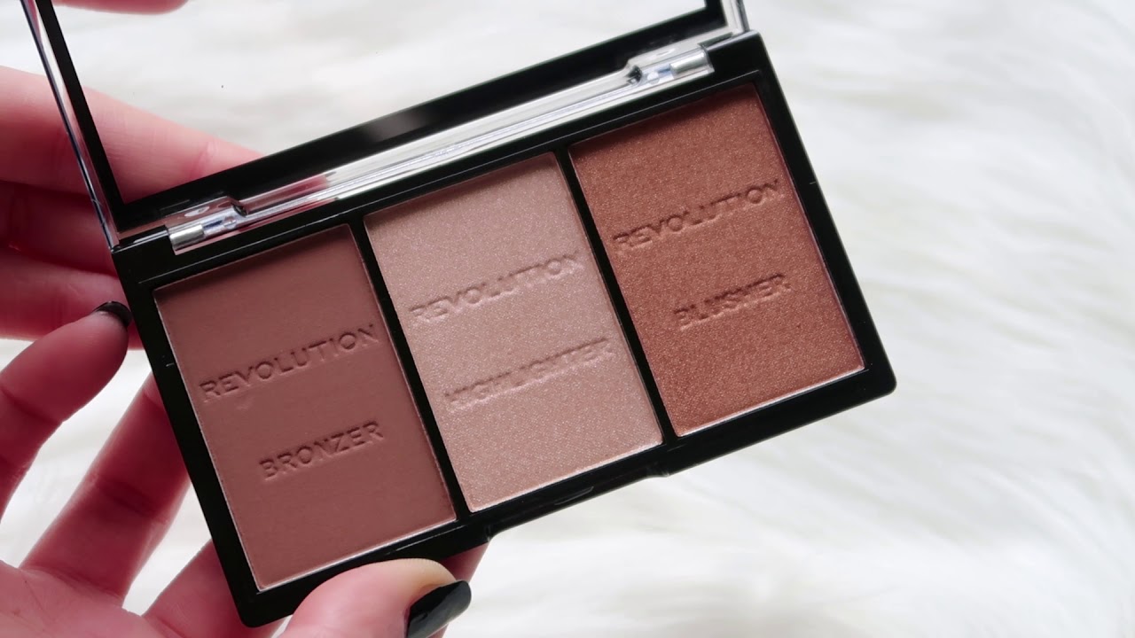 Makeup Revolution Ultra Brightening Contour Kit Ultra Light/Medium C04
