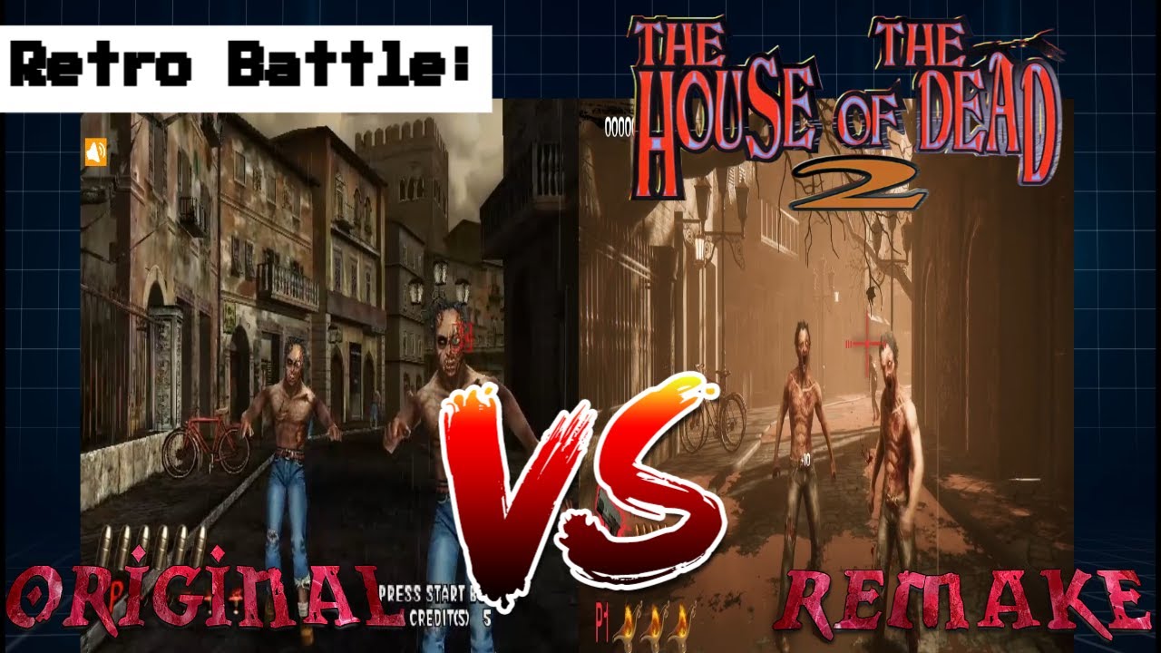 The House of the Dead 2 Remake VS Original