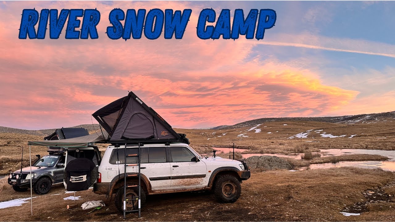 CAMPING IN THE SNOW - SNOWY MOUNTAINS - BAGO STATE FOREST  #snow #camping #offroad