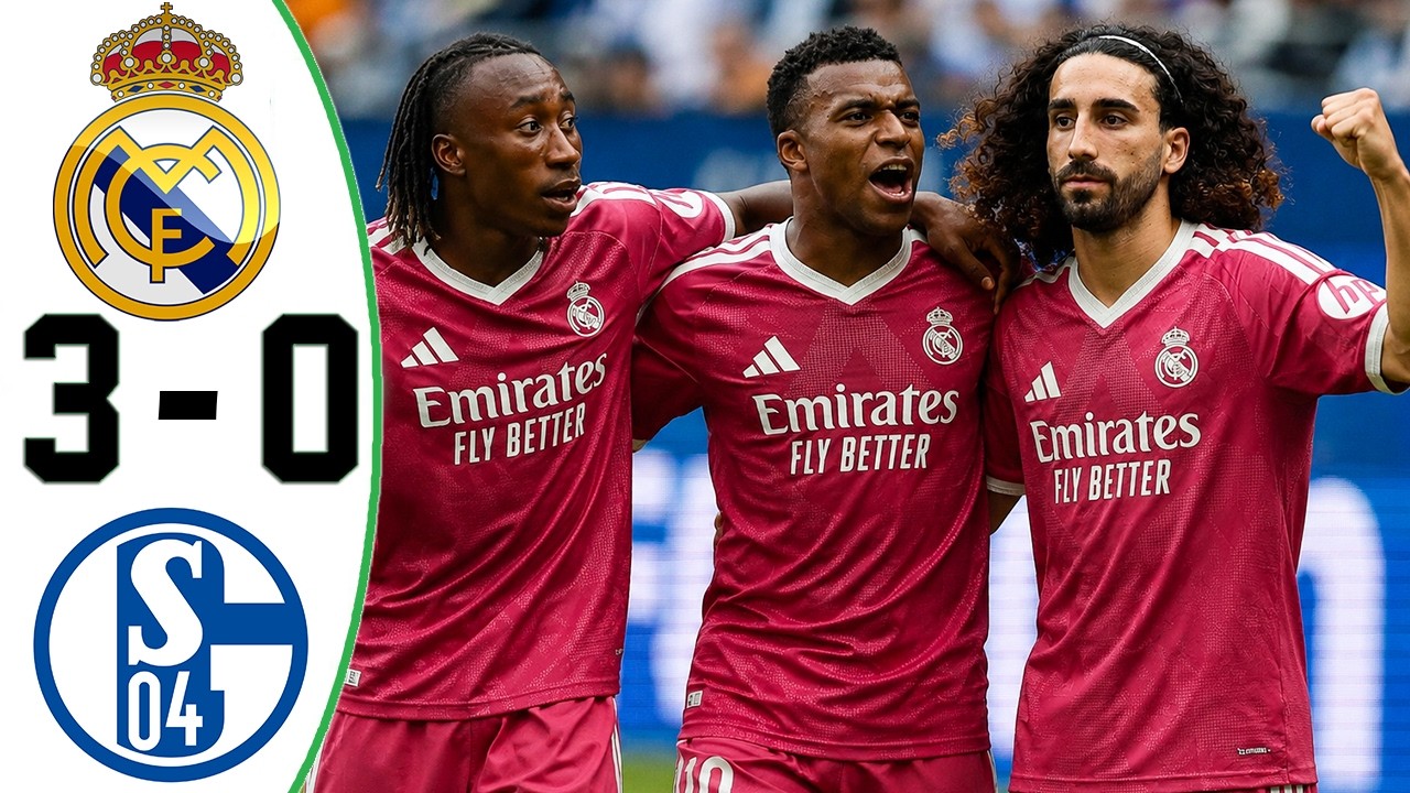 Cucurella Debut 🔥 Real Madrid vs Schalke 3-0 All Goals & Highlights 2026