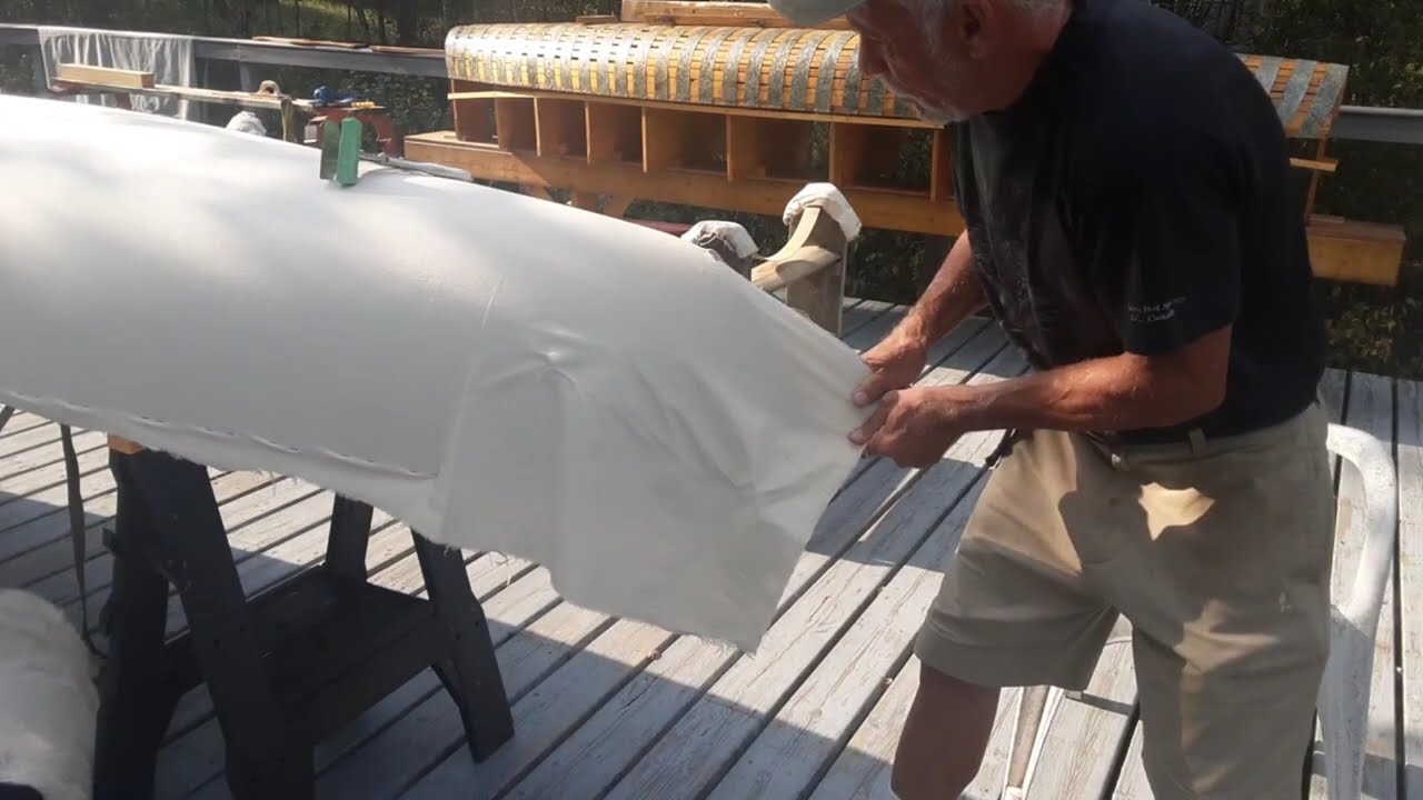 CANVASSING A CEDAR CANOE 2024