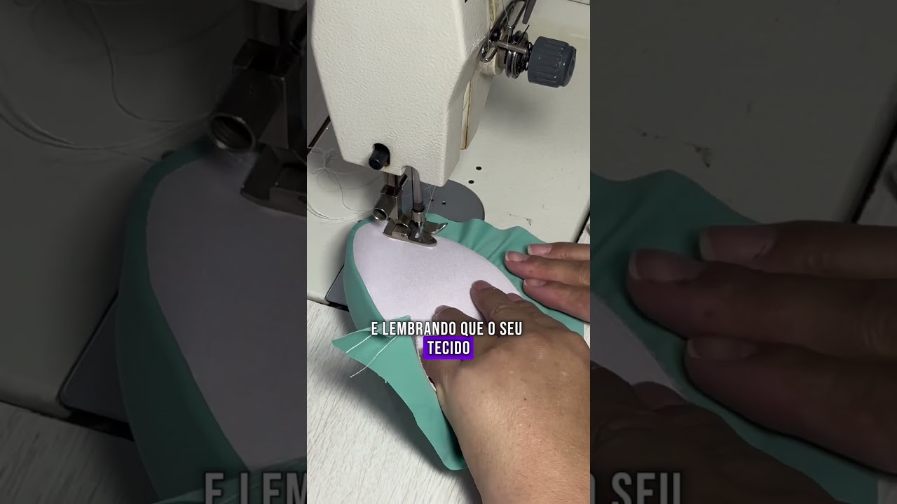 Passo a passo de como costurar o bojo sem que ele fique virando