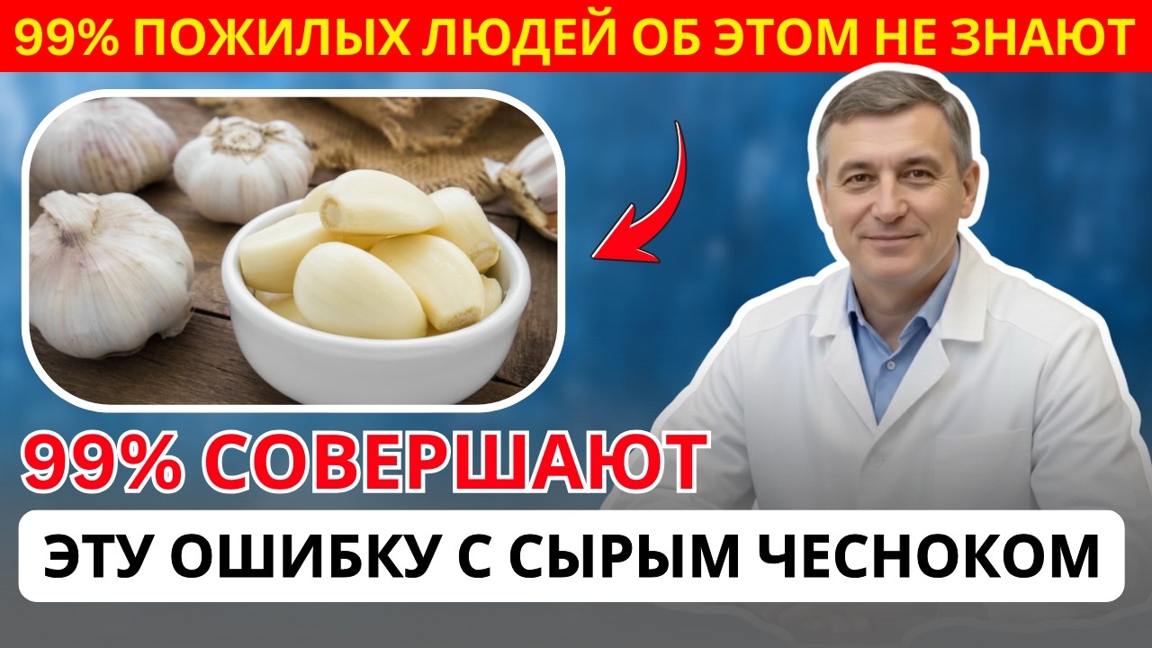 90% людей едят чеснок неправильно — и теряют до 40% пользы для сердца! | БЕРЕГИ ЗДОРОВЬЕ