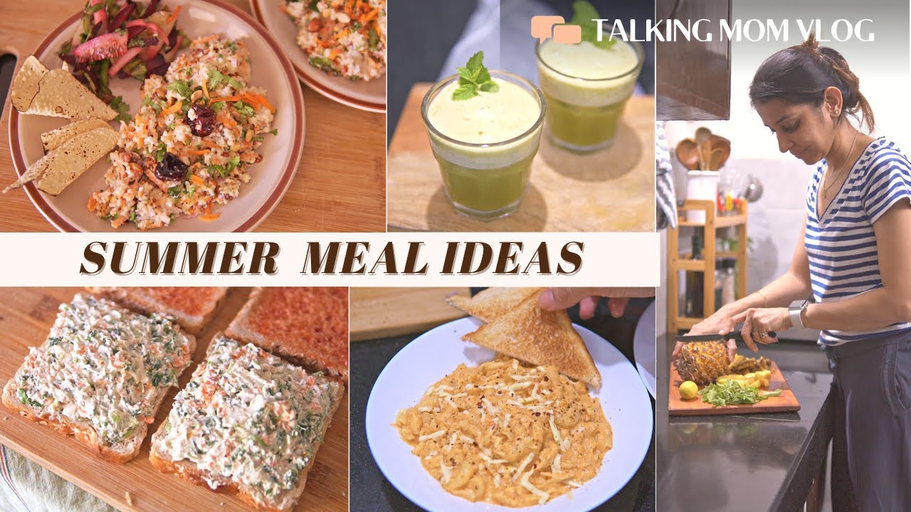 High Protein Summer Meal Ideas for the entire day | Quick Vegetarian Recipes | Healthier Meal Ideas