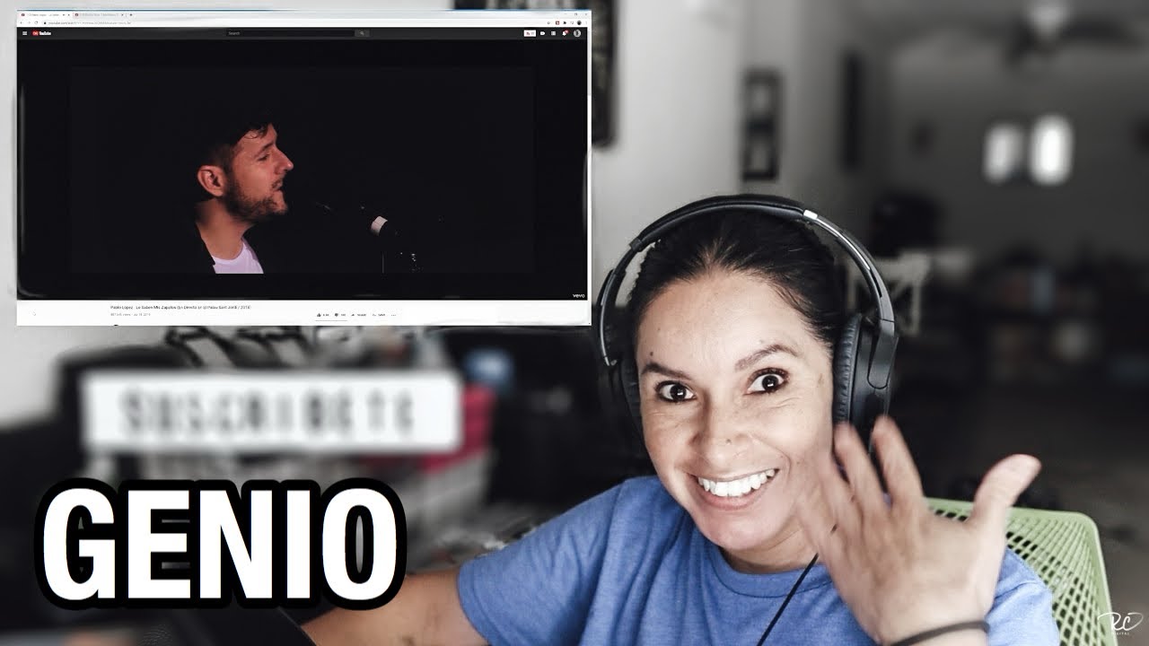 [REACCION] VIDEO EN VIVO DE PABLO LOPEZ - LO SABEN MIS ZAPATOS (VIDEO OFICIAL) PALAU SANT JORDI 2018
