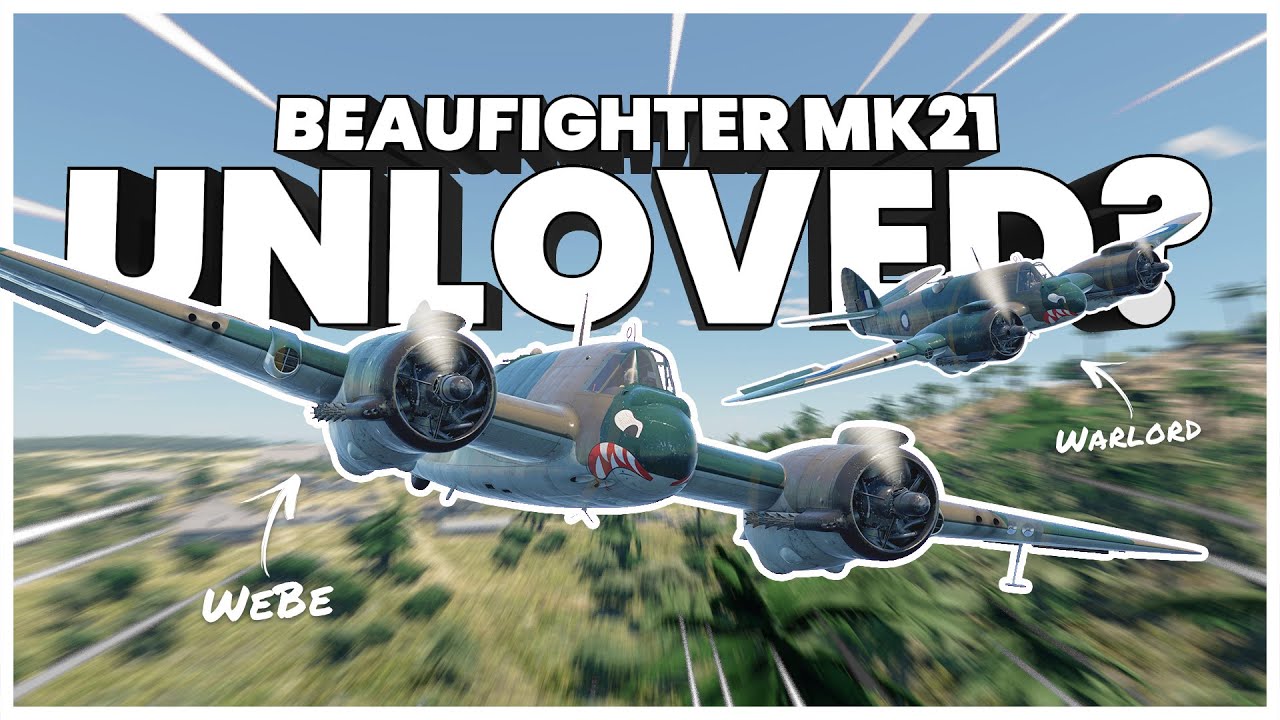 Играю за САМОГО НЕЛЮБИМОГО штурмовика Британии (War Thunder Beaufighter MK21)
