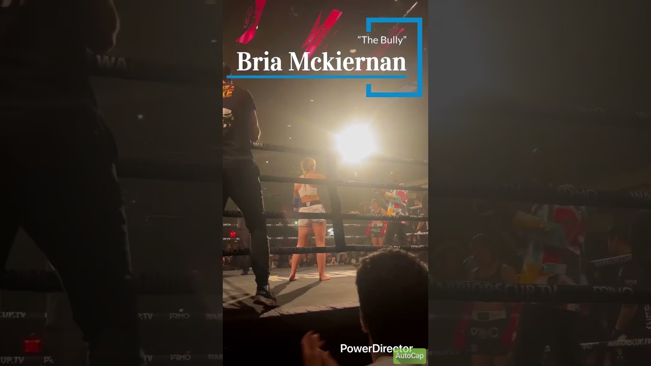 Bria McKiernan vs Elora Sullivan @warriorscup_3pp March 21 K Series #muaythai #fight #warriorscup