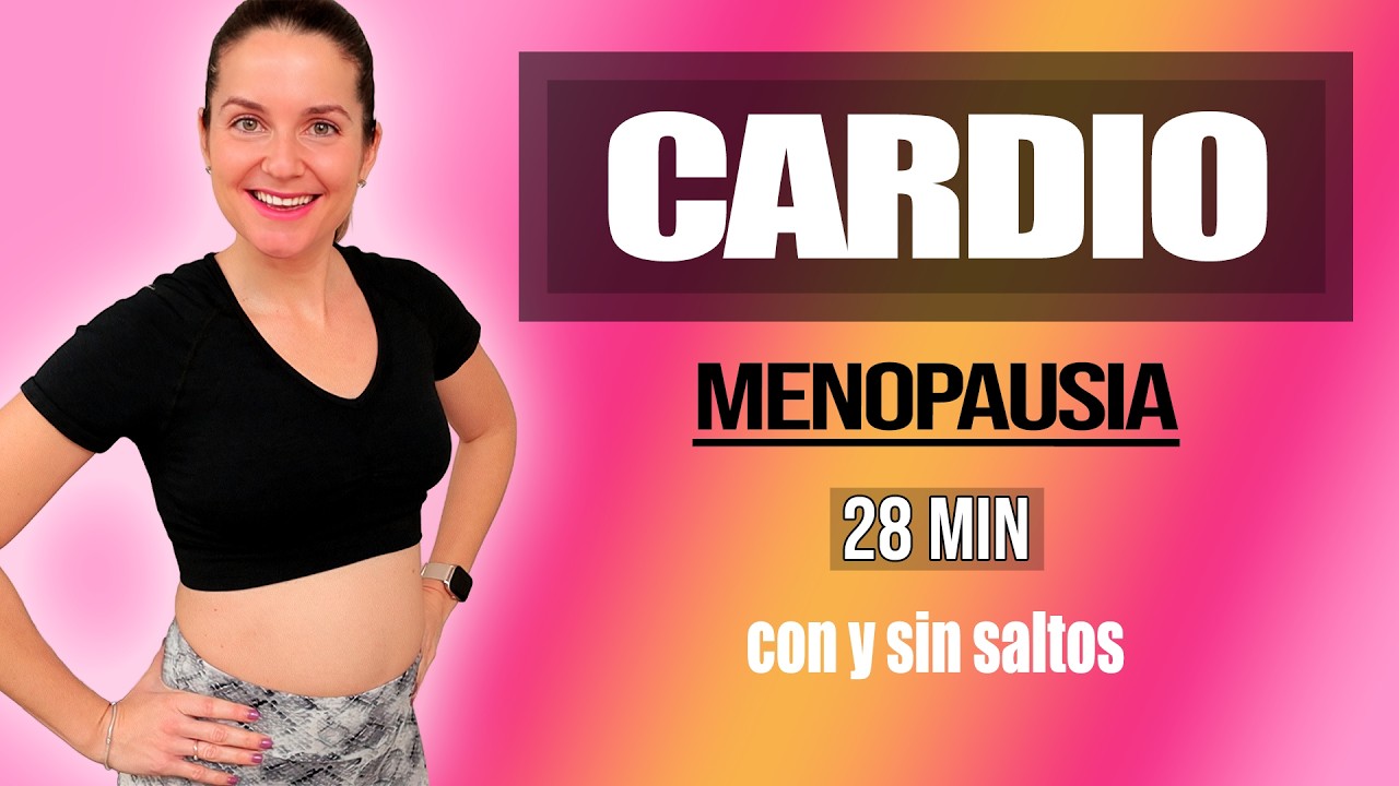 Cardio para Mujeres 40+ | Con y Sin Saltos | Quema Caloría y Diviértete | Siéntete Joven