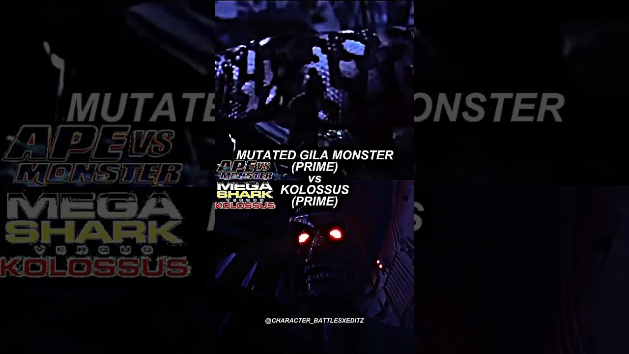 Mutated Gila Monster vs Kolossus