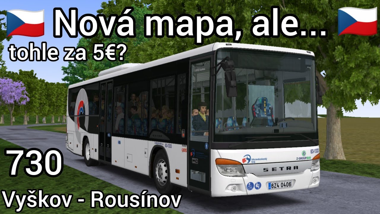OMSI 2 #270 | Tohle za 5€? Nová česká mapa Vyškova!