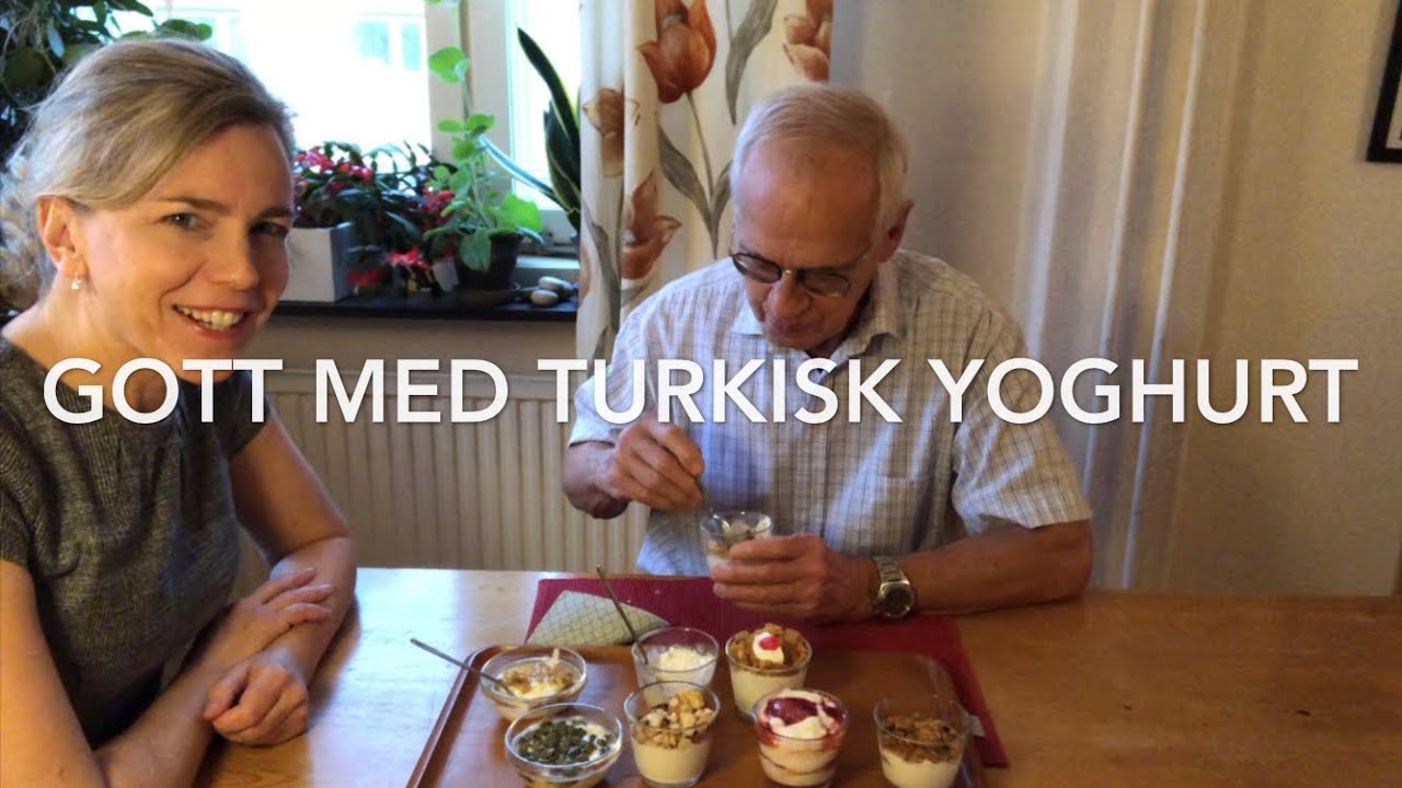 Gott med turkisk yoghurt