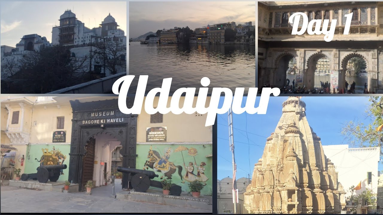 Udaipur | Gangaur ghat | Bagore Ki Haveli | Monsoon Palace | Rajasthan 