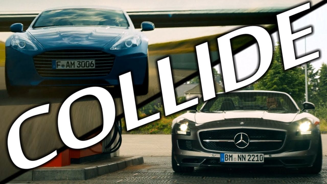 Mercedes Benz SLS AMG GT Roadster / Aston Martin Rapide S [Collide]