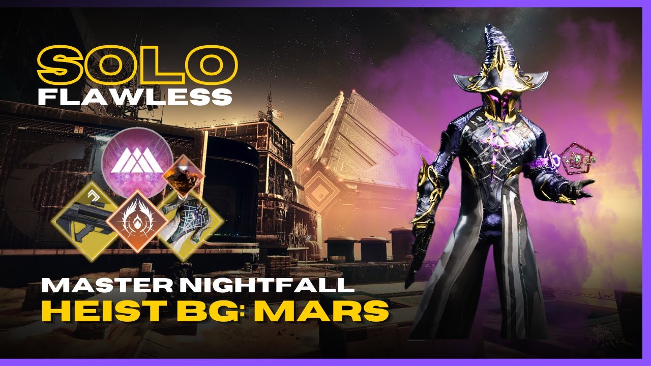 Volatile Suspend Warlock - Solo Flawless Master Nightfall 