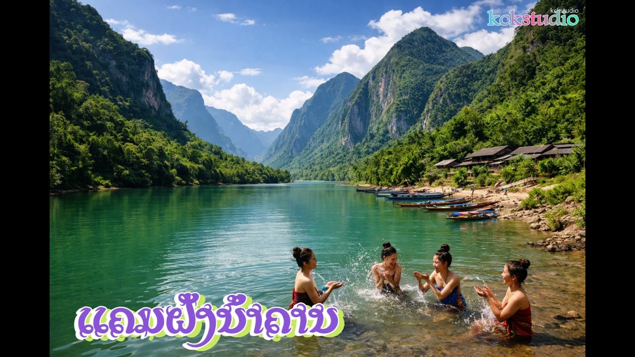 ແຄມຝັ່ງນ້ຳຄານ  (ເນື້ອຮ້ອງ ທຳນອງ  ອ ຈ  ຄຳພັນ ໄຊຍະສິທ) [Music Ai]