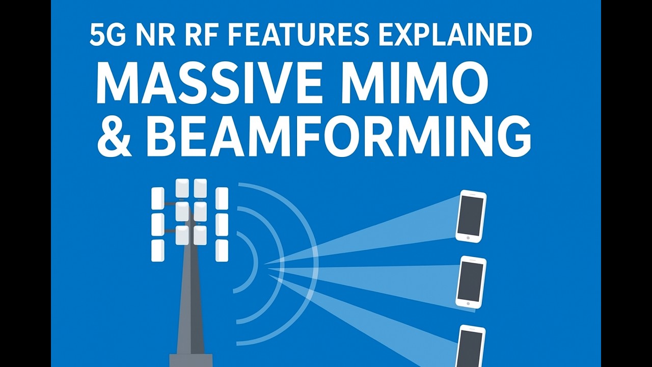 How 5G Massive MIMO & Beamforming Work (NR Beam Management Explained) - EP4 #5G #LTENR #MassiveMIMO