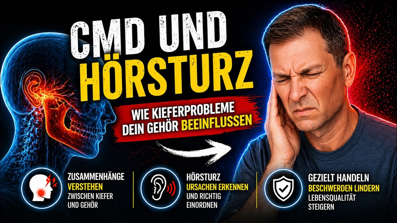 CMD und H&ouml;rsturz &ndash; Wie Kieferprobleme Ihr Geh&ouml;r beeinflussen k&ouml;nnen