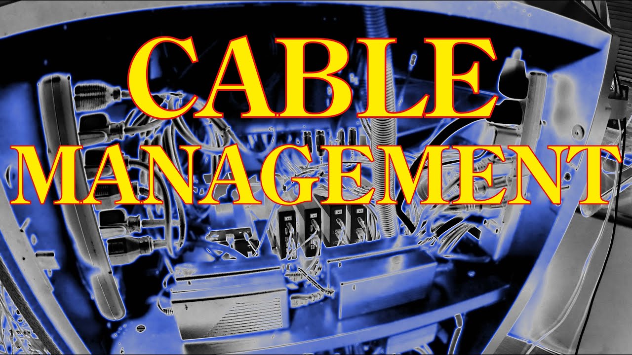 Cable Management - Maintaining a LOW noise floor in your Recording Studio