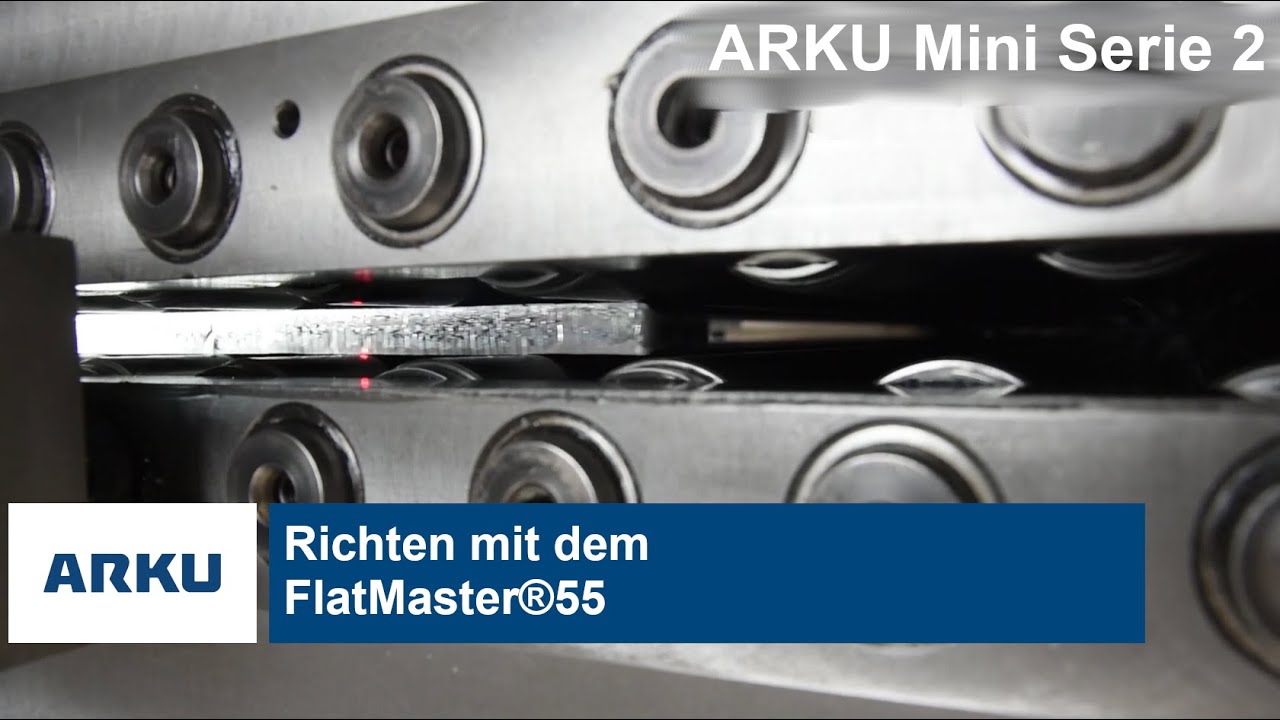 ARKU Mini Serie - Folge 2 - Richten mit FlatMaster®55