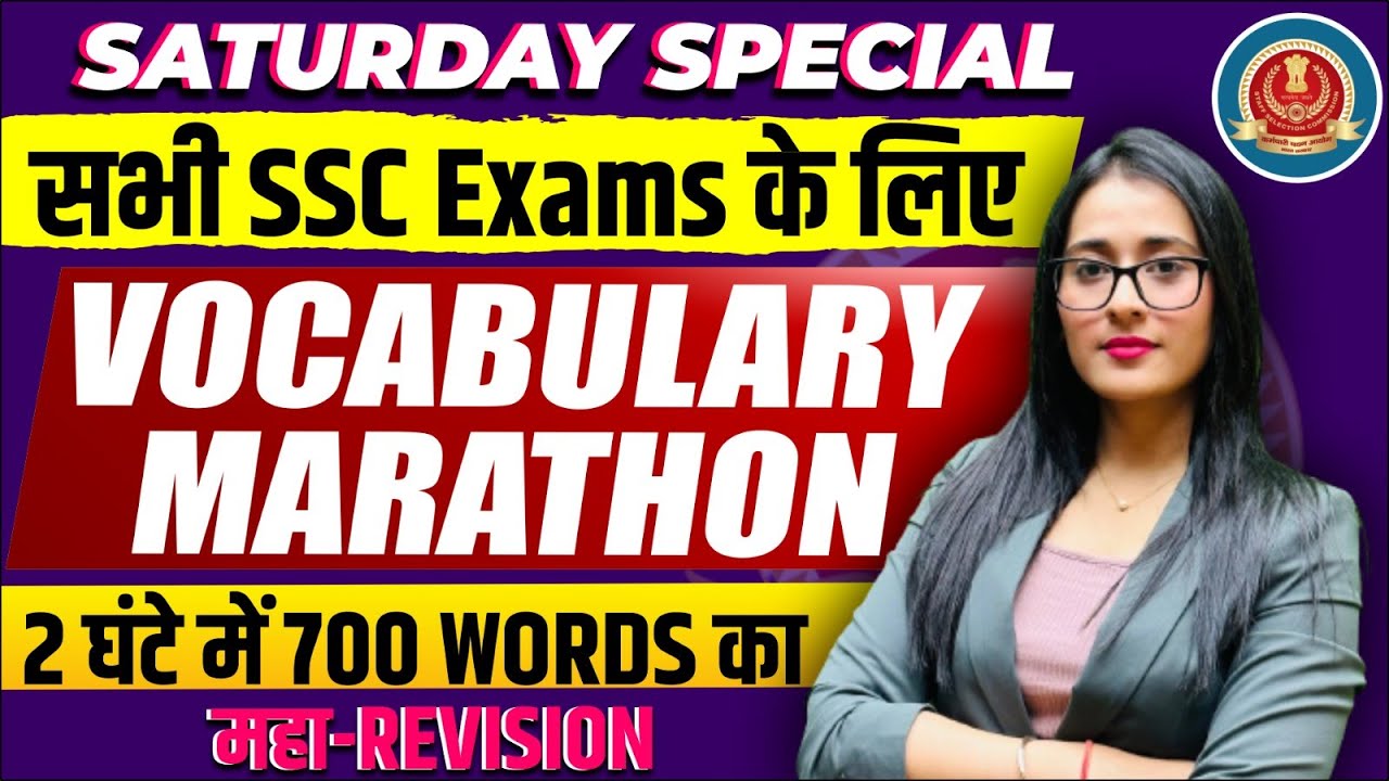 Repeated Vocabulary  for SSC CGL | Vocabulary Marathon For CHSL| MTS| CPO| English With Ananya Ma'am