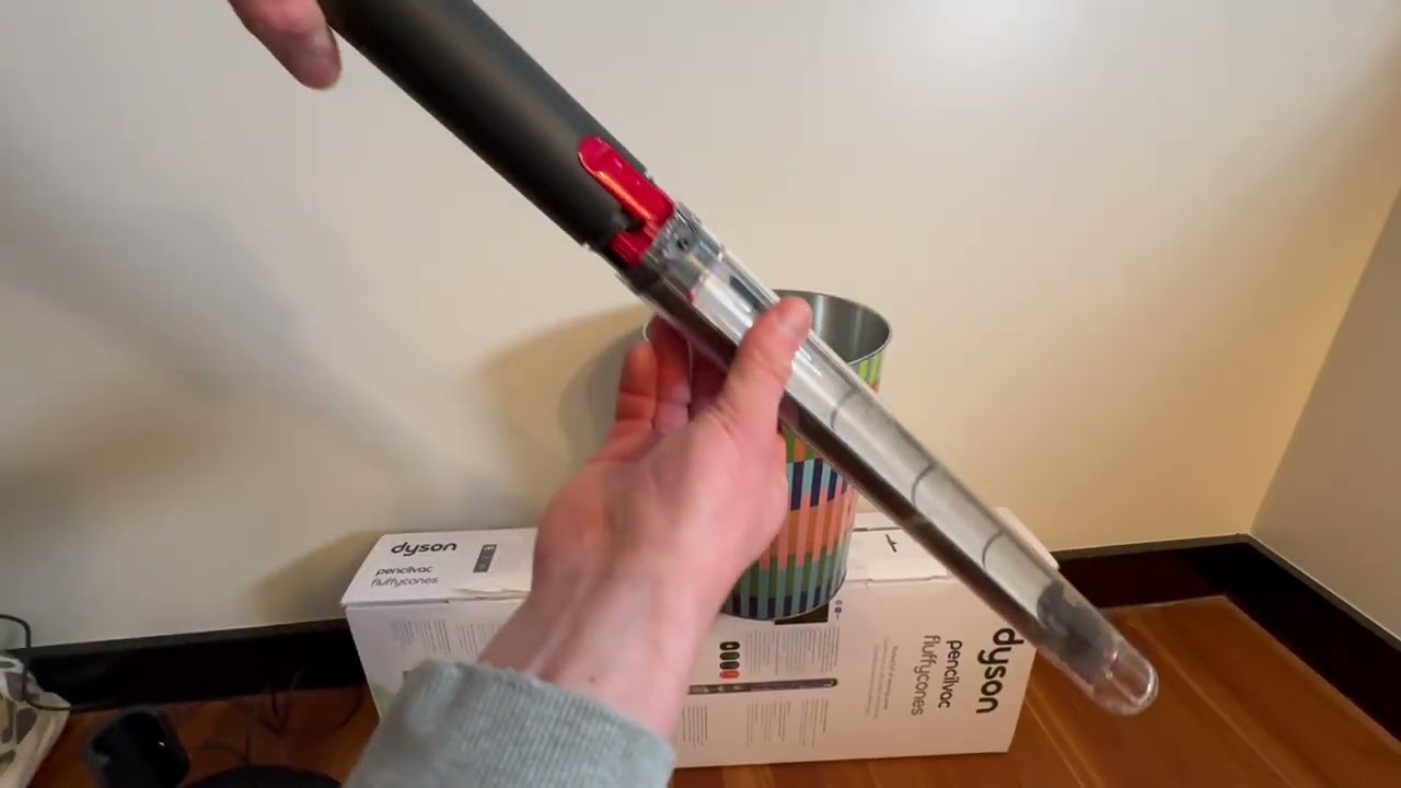 Dyson Pencil Vac Fluffy Cones: How To Empty The Bin