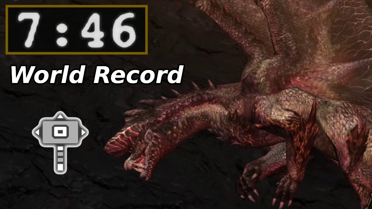 Monster Hunter Tri - Alatreon Solo in 7:46 (World Record)