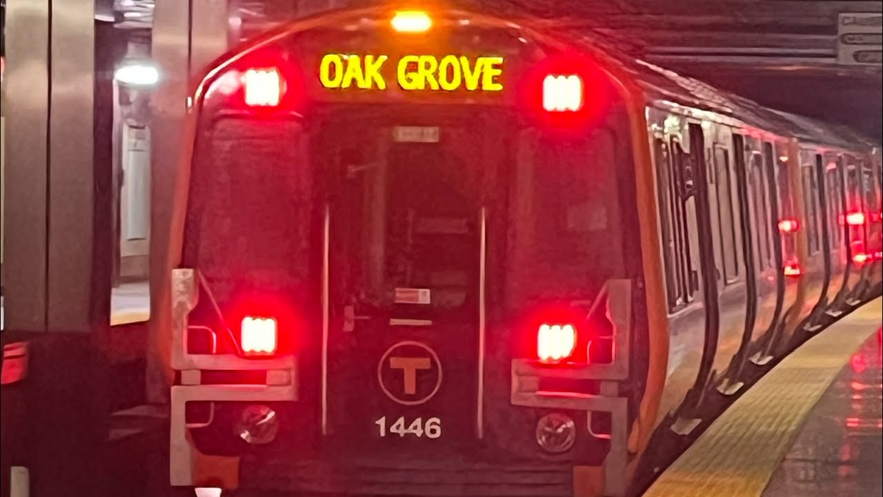 MBTA Orange and red line action