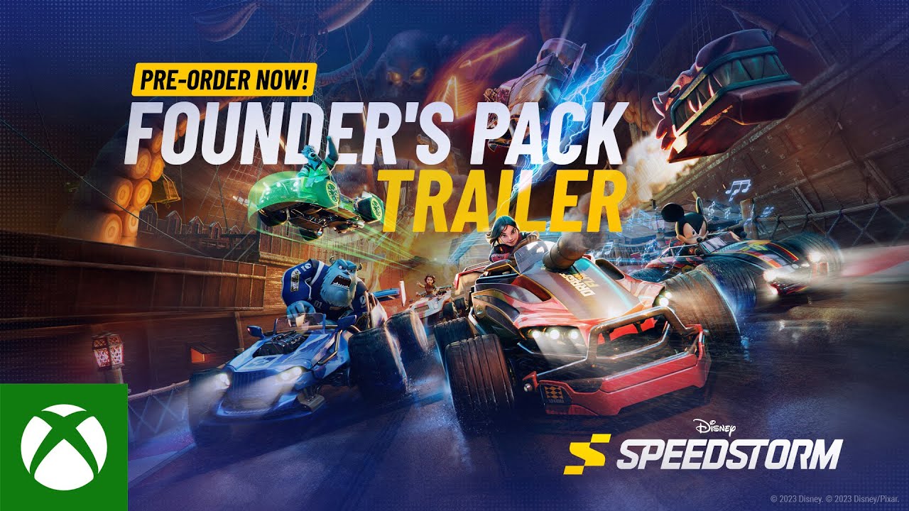 Disney Speedstorm &ndash; Founder's Packs Trailer