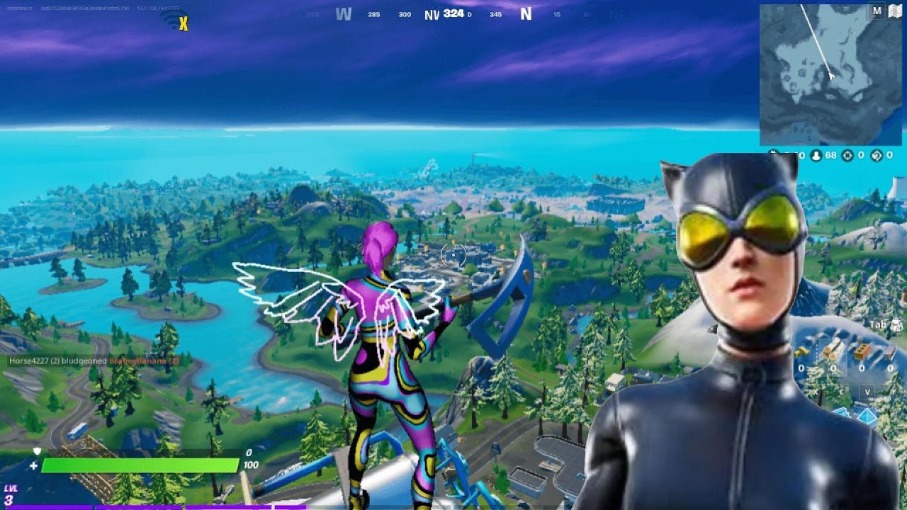 aprendiendo a jugar fortnite #1